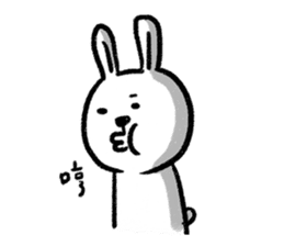 Lazy Rabbit & Mr.Chu sticker #2143596