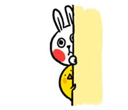 Lazy Rabbit & Mr.Chu sticker #2143598