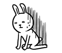 Lazy Rabbit & Mr.Chu sticker #2143608
