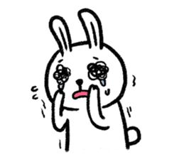 Lazy Rabbit & Mr.Chu sticker #2143614