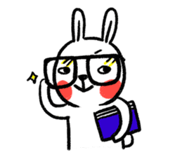 Lazy Rabbit & Mr.Chu sticker #2143615