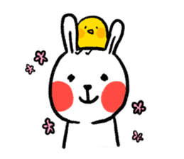 Lazy Rabbit & Mr.Chu sticker #2143617
