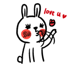 Lazy Rabbit & Mr.Chu sticker #2143618