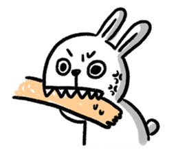 Lazy Rabbit & Mr.Chu sticker #2143619
