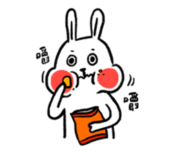 Lazy Rabbit & Mr.Chu sticker #2143621