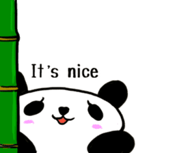 The Shy Panda -English varsion- sticker #2143667