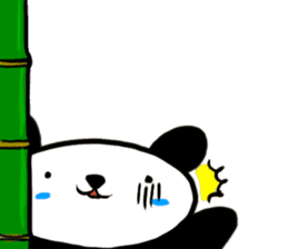 The Shy Panda -English varsion- sticker #2143673