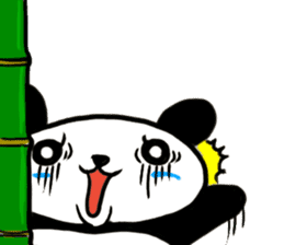 The Shy Panda -English varsion- sticker #2143674