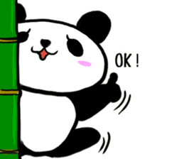 The Shy Panda -English varsion- sticker #2143675