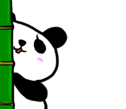 The Shy Panda -English varsion- sticker #2143677