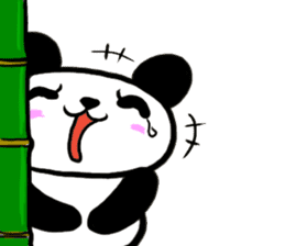 The Shy Panda -English varsion- sticker #2143690