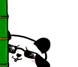 The Shy Panda -English varsion- sticker #2143699