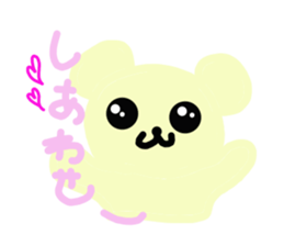 pretty kumakun sticker #2143805