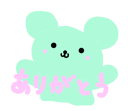 pretty kumakun sticker #2143811