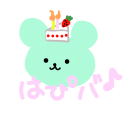 pretty kumakun sticker #2143817