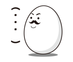 It is a sticker pack of eggs simple sticker #2144107
