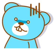 Happiness bear sticker #2145001