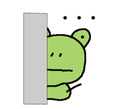 Daily conversation of frog sticker #2145086