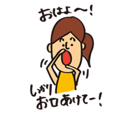 Natsuko Yokosawa's Characters vol.1 sticker #2145880