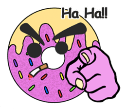 Sprinkles the Donut sticker #2146275