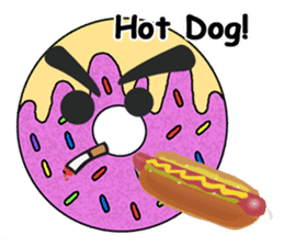 Sprinkles the Donut sticker #2146277
