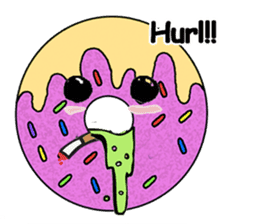 Sprinkles the Donut sticker #2146279