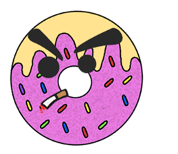 Sprinkles the Donut sticker #2146282