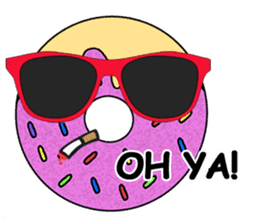 Sprinkles the Donut sticker #2146288