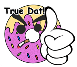 Sprinkles the Donut sticker #2146300