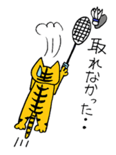 badminton sticker #2146368