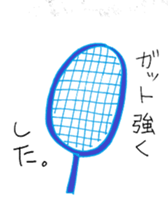 badminton sticker #2146381