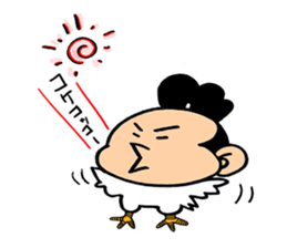 child samurai zen sticker #2146944