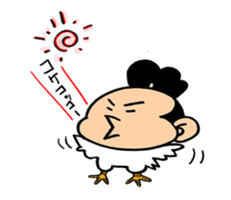 child samurai zen sticker #2146944