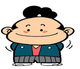 child samurai zen sticker #2146965