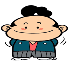 child samurai zen sticker #2146965