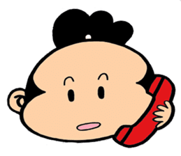 child samurai zen sticker #2146966