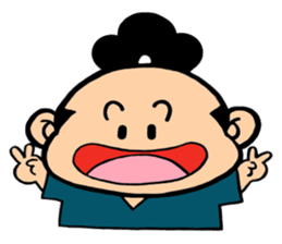 child samurai zen sticker #2146972