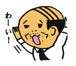 the tired businessman sticker #2147030