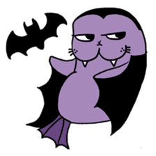 Purple Walrus sticker #2147827