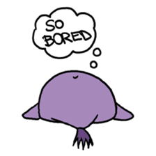 Purple Walrus sticker #2147828