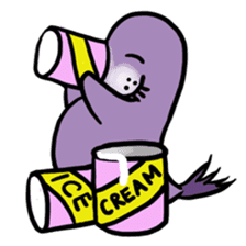 Purple Walrus sticker #2147836