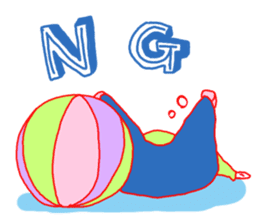 Clown old man sticker #2148309