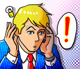 Cool Businessman.2 sticker #2148367