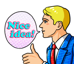 Cool Businessman.2 sticker #2148375