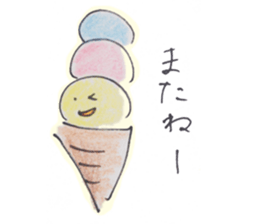 ice cream stickers sticker #2150103
