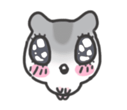 cutie cutie hamsters sticker #2150616