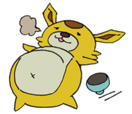 Yuruyuru Spanky Sticker sticker #2150672