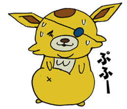 Yuruyuru Spanky Sticker sticker #2150682