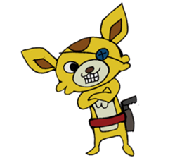 Yuruyuru Spanky Sticker sticker #2150698