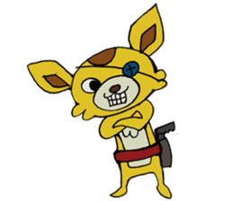 Yuruyuru Spanky Sticker sticker #2150698